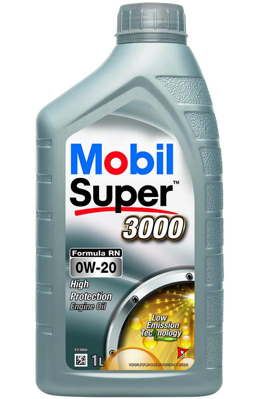 Ulei de motor sintetic MOBIL Super 3000 Formula RN 0W20, 1 litru